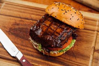 Chef's Speciality Rib Meat Burger