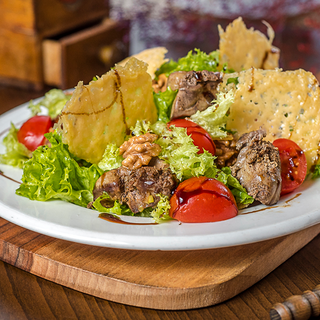 ქათმის ღვიძლის სალათი