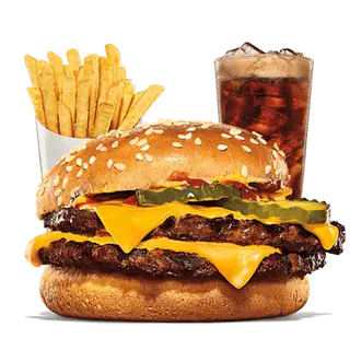 Meniu Double Cheeseburger