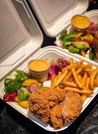 Talerz boczniaki w panko (XXL)