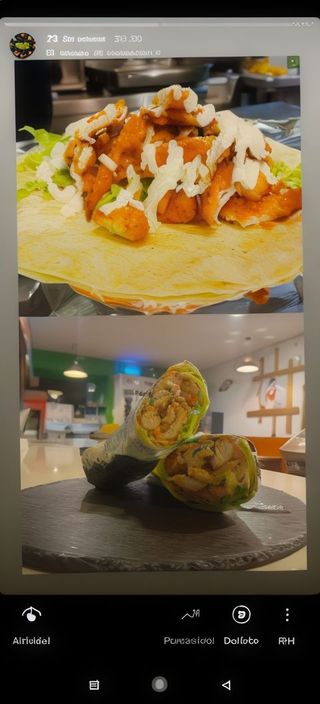 Wrap De Pollo Crunch