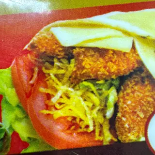 Tender chicken durum