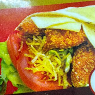 Tender chicken durum