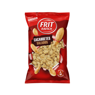Cacahuetes Repelados Fritos y Salados Frit Ravich · Bolsa de 100 grs.