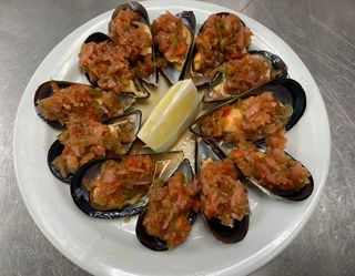 Tapa De Mejillones Vinagreta