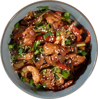 Soba chiken