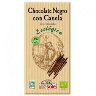 Chocolate Negro 56 % Con Canela Sole 100Gr