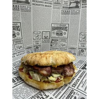 Velika pljeskavica sa slaninom