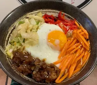 Rice bowl pork 