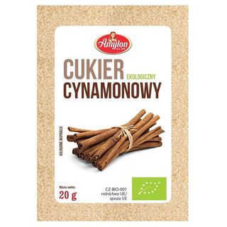 CUKIER CYNAMONOWY BIO 20 g - AMYLON
