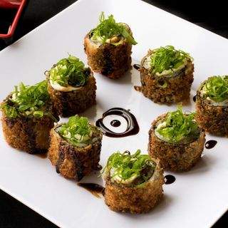 Темпура с креветками