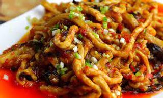 Shredded WOSUN With Garlic