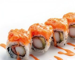 43. Volcan  roll - 8 pezzi