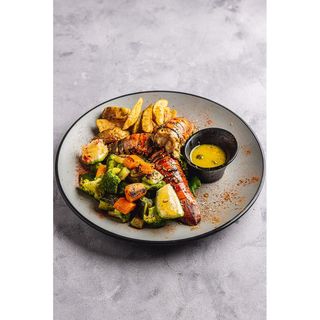 Lobster with green chilli (very hot)