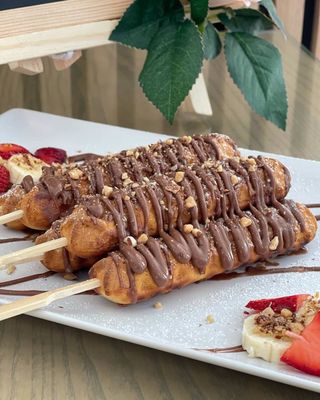 Gaufre Chocolat Fruits Secs