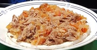 Arepa Con Carne