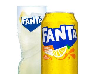Fanta Limón lata 330ml.