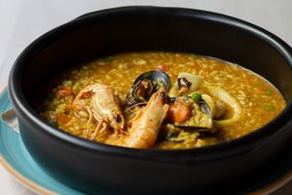 Cazuelita De Arroz De Marisco