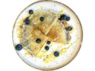 Млинці з бананом та шоколадом (350g)