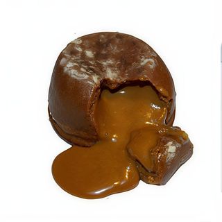 Volcán de chocolate