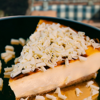 Cheesecake chocolate blanco