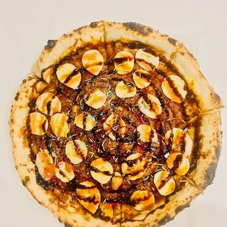 Pizza cu ciocolata cu banane Ø28cm