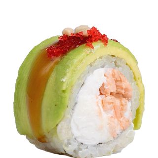 Філадельфія з авокадо та запеченим лососем (260г/8шт)