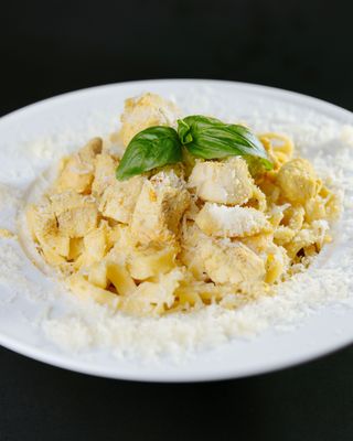 პასტა ქათმით