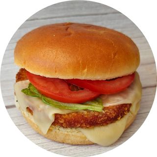 HAMBURGUESA  CHEESE  + PATATAS + BEBIDA