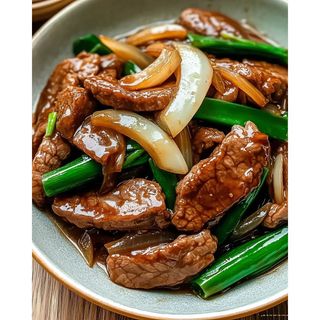 Beef With Spring Onion