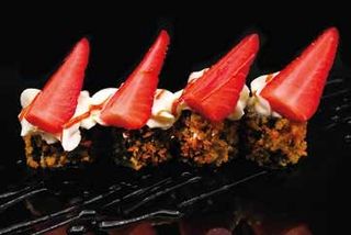 162 Ichigo maki fritto - 4 pezzi