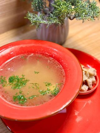 Бульйон з куркою