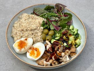 Вівсянка з курочкою теріякі (310g)