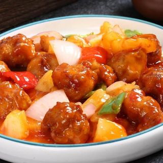 130. Cerdo agridulce