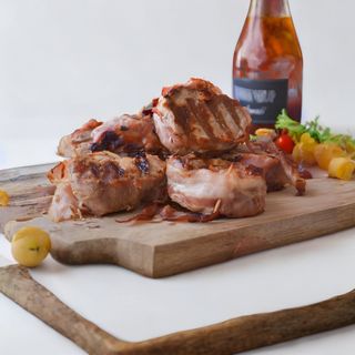 Lungić sa žara sa pomfritom