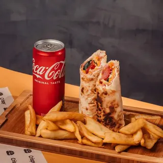 Комбо Криспи рол + Coca-Cola