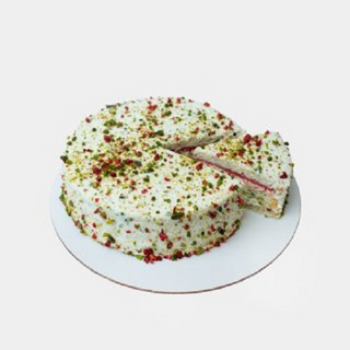 Торт "Фисташковый" с малиной гранд NEW (1,200 кг)