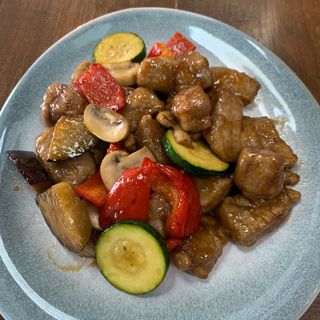 Atún salteado japonés 