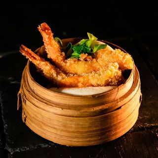 Bao de langostinos 2piezas