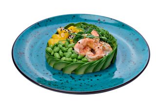 AVOCУШІ САЛАТ З КРЕВЕТКАМИ (440г)