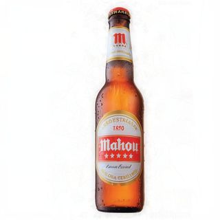 Cerveza Mahou 5 Estrellas (330 Ml.)