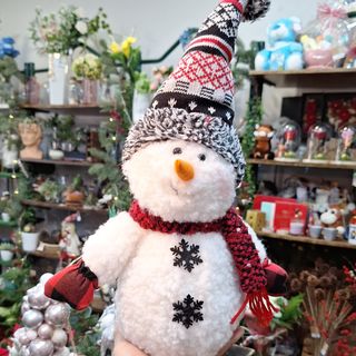 Peluche Muñeco de Nieve 