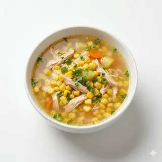 Sopa De Pollo Y Maíz