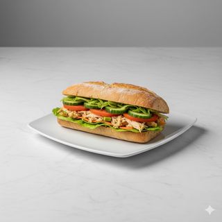 Entrepà Vegetal De Pollastre