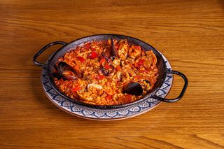 პაეია ზღვის პროდუქტებით