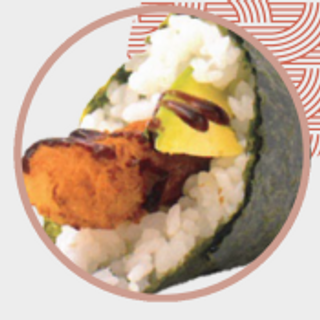 Temaki ebi - 1 porzione