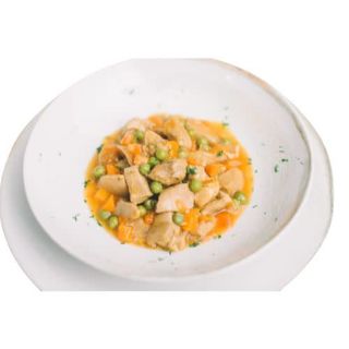 Estofado de pavo con verduras (325 g.)