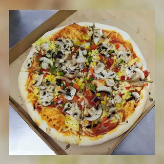 Pizza sa povrćem posna