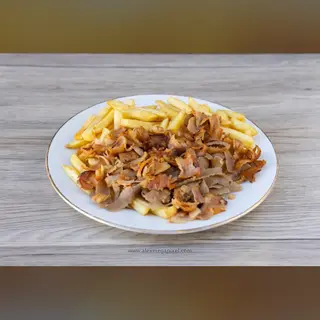 Plato De Patatas Con Carne (Mediano)