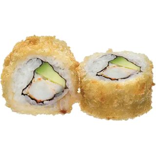 Uramaki California rojo tempurizado